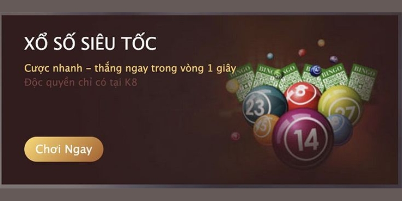 Xổ số siêu tốc tại W88 đầy hấp dẫn và thu hút